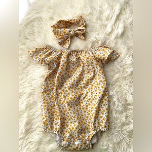 Floral Romper 9-12 Months